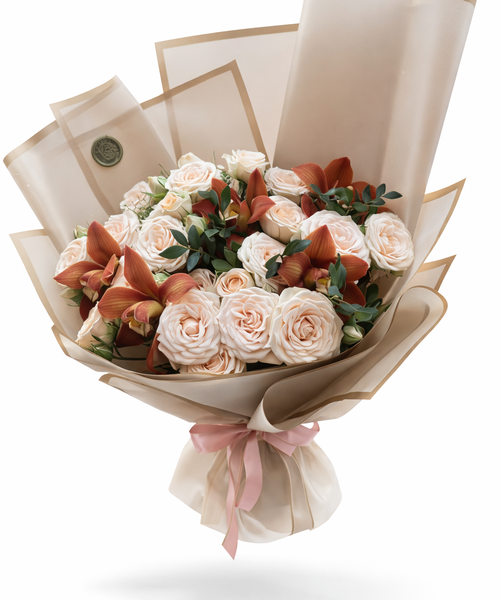 Букет “Янтарное чудо”