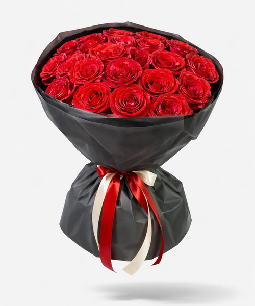 Букет «Магия Алого»