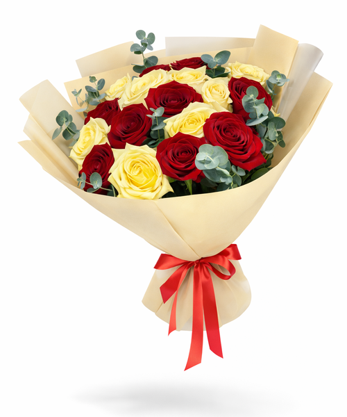 Букет “Страсть и нежность в каждой розе”