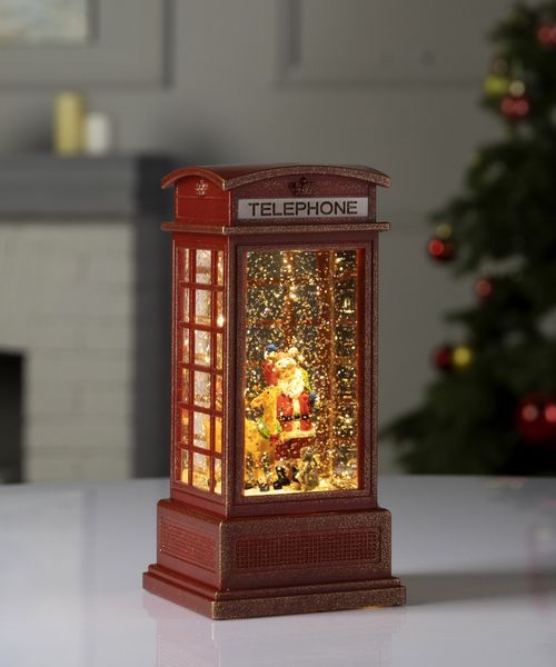 Светодиодная фигура «Дед Мороз и олень» 9 × 20 × 8 см, пластик, батарейки ААх3 (не в комплекте), USB, свечение тёплое белое