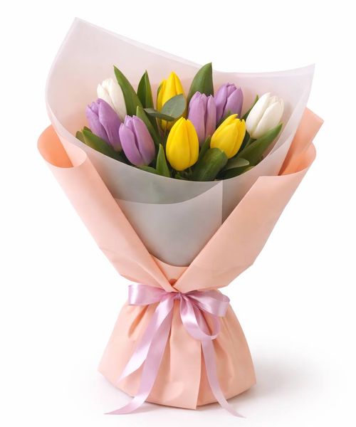 Букет «Весенний комплимент» средний