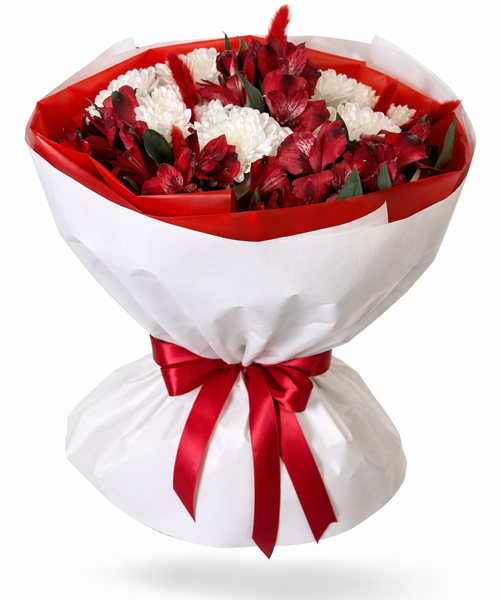 Букет "Красное признание"