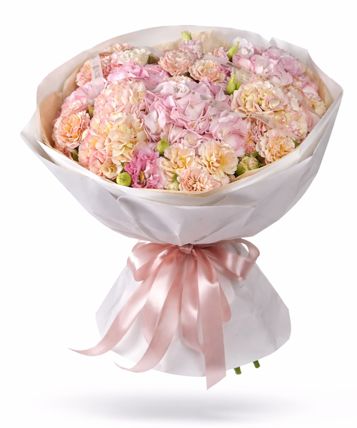 Букет «Розовая пудра»