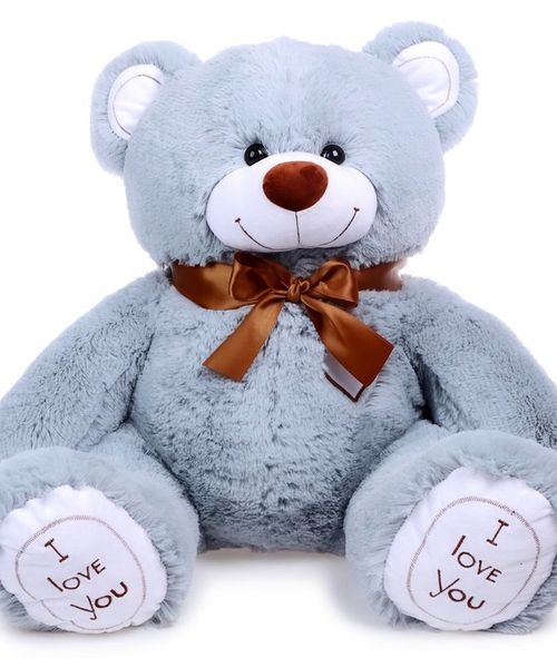 Мягкая игрушка «Медведь Феликс», 90 см, цвет дымчатый