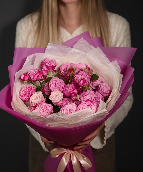 Букет «Малиновый сон»
