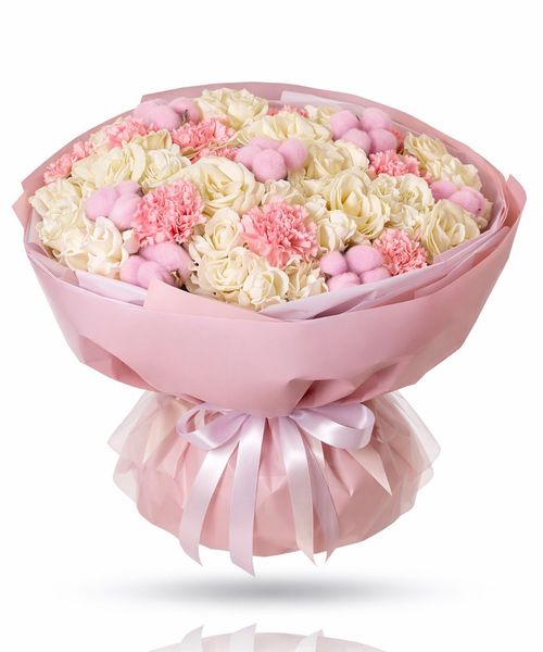 Букет "Ванильное облако"