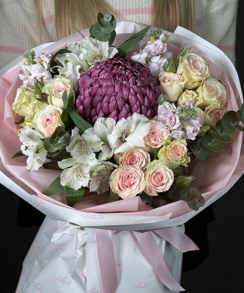 Букет «Тепло в цветах»